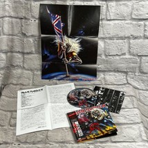 Iron Maiden The Number Of The Beast Japanese Mini LP OBI Lyrics Sheet Poster - $39.59