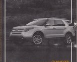 2012 Ford Explorer Owner&#39;s Manual Guide Book [Unknown Binding] Ford Auto... - £19.63 GBP