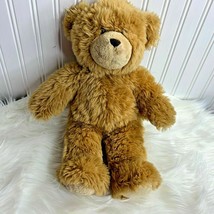 Build a Bear Fluffy Brown Stuffed Toy Animal 16 in Tall Plush - £11.86 GBP