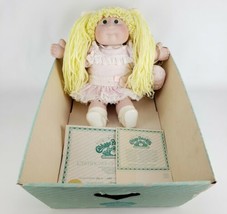 Cabbage Patch Kids 16&quot; Porcelain Applause Doll Leslie Ellen 1985 Certificate - £63.30 GBP