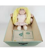 Cabbage Patch Kids 16&quot; Porcelain Applause Doll Leslie Ellen 1985 Certifi... - £62.06 GBP