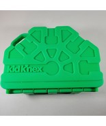 Knex Storage Case Empty Size 12&quot; W x 9&quot; Tall Green Carry - $13.76