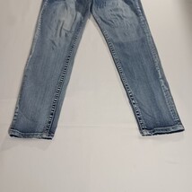 Rebel & Soul Women’s 12 Cotton Blend Faded Blue Distressed Skinny Jeans (31×30) image 13