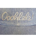 Christine Alexander Baseball cap hat NWT adjustable light denim Ooohlala - $446.66 MXN