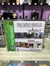Final Fantasy Chronicles Final Fantasy IV Chrono Trigger Sony PlayStation 1 PS1 - £24.46 GBP