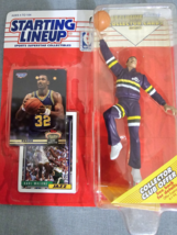 Sports Karl Malone 1993 Starting Lineup Action Figure with Card - £35.30 GBP