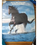 1996 Tangerine Press Have The Courage To Be A Leader Black Stallion On P... - $19.79