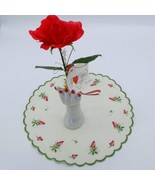 Valentine &quot;I Love You&quot; Porcelain Hand Holding Red Rose 8&quot;NWT            ... - $8.09 CAD