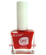 Kiss Gel Shine Bright Red Nail Polish No UV Light Needed 13 mL 0.44 fl o... - £7.81 GBP