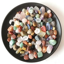 100g Natural Quartz Crystal Stone Natural Rock Mineral Decor Mixed Color Lot  - £5.50 GBP