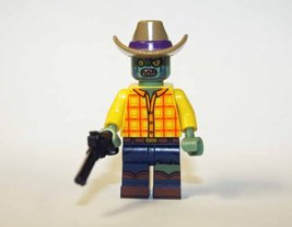 Zombie Cowboy Building Minifigure Bricks US - £7.16 GBP