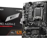 MSI PRO A620M-E ProSeries Motherboard (AMD AM5, DDR5, PCIe 4.0, SATA 6Gb... - $115.36