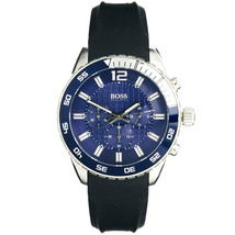 Hugo Boss Men&#39;s HB-2033 Blue Dial Watch - 1512803 - £148.19 GBP