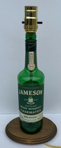 Jameson Irish Whiskey Caskmates Ipa Bottle Table Lamp Bar Light With Wood Base - £40.47 GBP