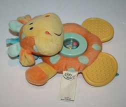 Play and Learn Baby Giraffe Rattle Teething 7&quot; Soft Toy Plush Stuffed Le... - $14.95
