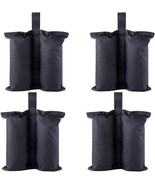 Cactiye Canopy Weight Bags For Pop Up Canopy Tent, Sand Bags Leg, Black). - $32.90 CAD