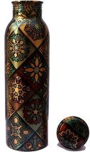 Sparsh Copper Water Bottle 1 Liter Leak Proof Lacquer Coated Pure Copper - £24.22 GBP