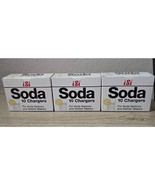 NEW OLD STOCK - ISI CO2 Chargers for Soda Syphons Cartridges-10 Count 3 ... - $29.03