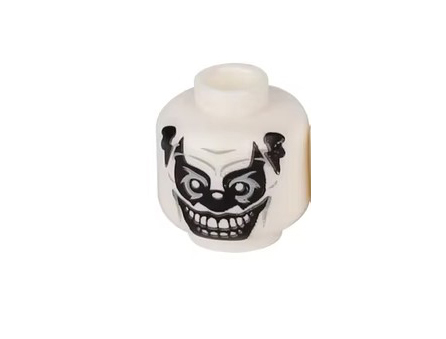  Evil Clown Horror Black Face Crazy Diy Minifigure Toys - $4.18