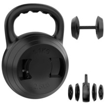 Nimsqury 2-1 Adjustable Kettlebells Set, Kettle bell Weights Set (10lb-2... - £224.98 GBP