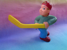 Vintage 1998 McDonald&#39;s Disney Recess TJ with Hockey Stick Action Figure... - £1.82 GBP