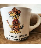 Vintage Boy Scouts of America Pioneer District 1979 Spring Camporee Mug ... - €8,11 EUR