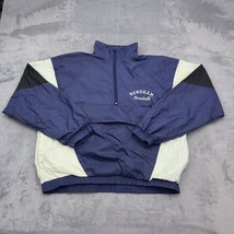 EastBoy Jacket Mens 2XL Blue Chest 1/4 Zipper Elastic Waist Windbreaker ... - $19.68