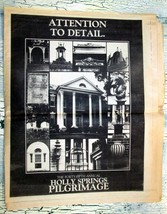 1983 - 45th Annual Mississippi Pilgrimage Holly Springs Newpaper - $2.00