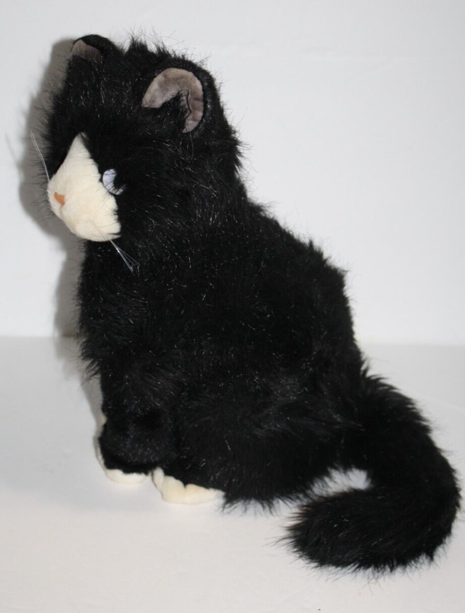 Ty Classic Shadow Black Cat 12" Plush Retired Halloween VTG 1999 Stuffed Animal Item image 11