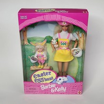 Vintage 1997 Mattel Easter Egg Hunt Barbie + Kelly Doll New In Box # 19014 - £36.61 GBP
