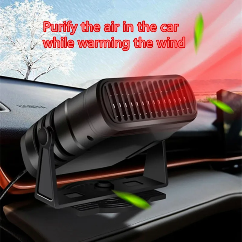Car Hot Air Heater Fast Quick Cooler Heating Blower Fan 2 in 1 Defogging - £15.58 GBP