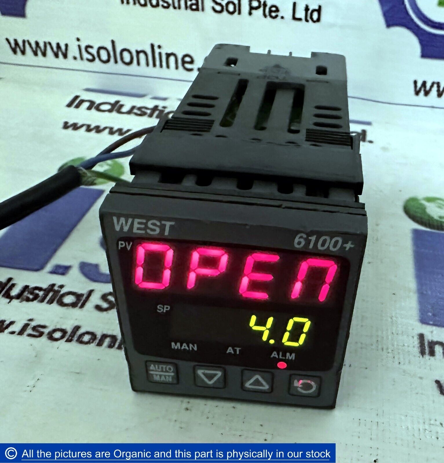 West P6100 Digital Temperature Controller 2210102 S160 PRL 7N 6100+ - $293.00