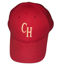 Sun Cap Brand Vintage “CH” Aerated Adjustable Red Embroidered Logo Hat - £9.23 GBP