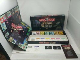 Monopoly Star Wars Limited Edition 90s Board Game Money Cards Box Replac... - £7.77 GBP