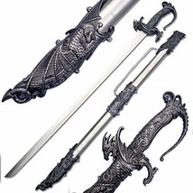 Saint George Dragon Saber Fantasy Knight Sword or Dagger (1ST Generation... - $554.48 MXN