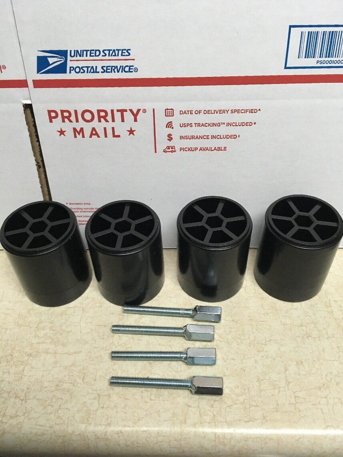 Sealy Ease 1.0 Leg Extenders - 3 inch with Bolts - Set of 4 - $74.24