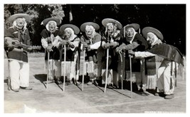 Dance of the Old Men represents the fight of man vs death Mexico RPPC Postcard - £24.49 GBP