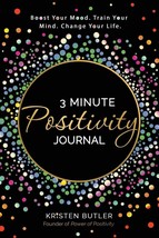 3 Minute Positivity Journal by Kristen Butler   ISBN - 978-1737970415 - £33.56 GBP