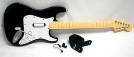 OFFICIAL Rock Band 1 xBox 360 WIRELESS Fender Stratocaster Guitar hero 5... - $188.05