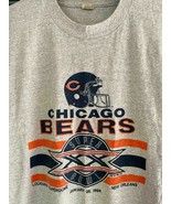Chicago Bears &#39;86 Super Bowl T-shirt XL Screen Stars Single Stitch w/ Co... - $40.00