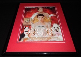 Princess Diaries 2 2004 Framed 11x14 ORIGINAL Advertisement Anne Hathaway - £31.72 GBP