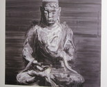 Modern Artist 11.5&quot; x 9.75&quot; Bookplate Print: Yan Pei-Ming - Bouddha - $3.50