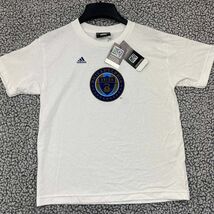 Philadelphia Union Shirt Youth Medium 10-12 Adidas MLS Short Sleeve Cott... - $235.42 MXN