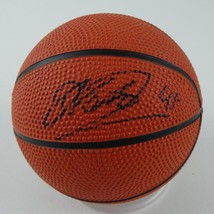 Dirk Nowitzki Signed 5&quot; Mini Basketball Autographed HOF Dallas Mavericks - £116.97 GBP