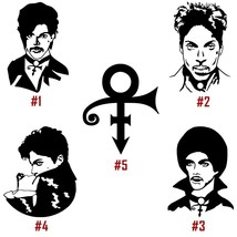 Prince Rogers Nelson Vinyl Decal Sticker Car Window Wall Laptop American singer - £2.60 GBP