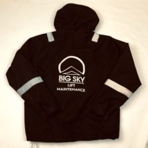 Helly Hansen Workwear Mens Big Sky Ski Lift Winter Jacket Black Helly Te... - $98.99