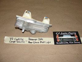 OEM 73 Cadillac Coupe Deville RIGHT PASS SIDE BACK REAR LICENSE PLATE LI... - $19.79