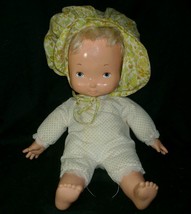 16&quot; VINTAGE KNICKERBOCKER K.T.C. DOLL BLONDE PLASTIC GIRL HONG KONG 1977... - $23.75