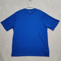 Fitness Gear T-shirt Men&#39;s XL Blue Short Sleeve Polyester Work Out - $16.87