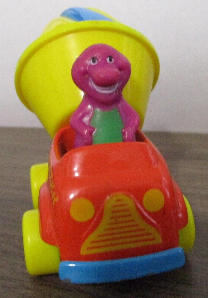 Barney Cement Mixer 1993 The Lyons Group Kid Dimension Inc - $9.89